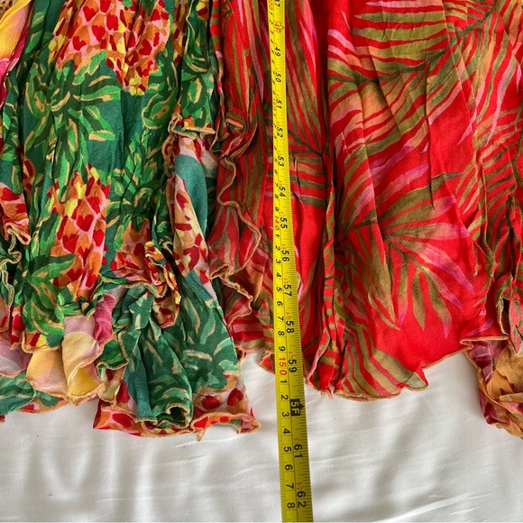 NWOT FARM Rio Mixed Prints Maxi Chemise Dress XL - Picture 16 of 16